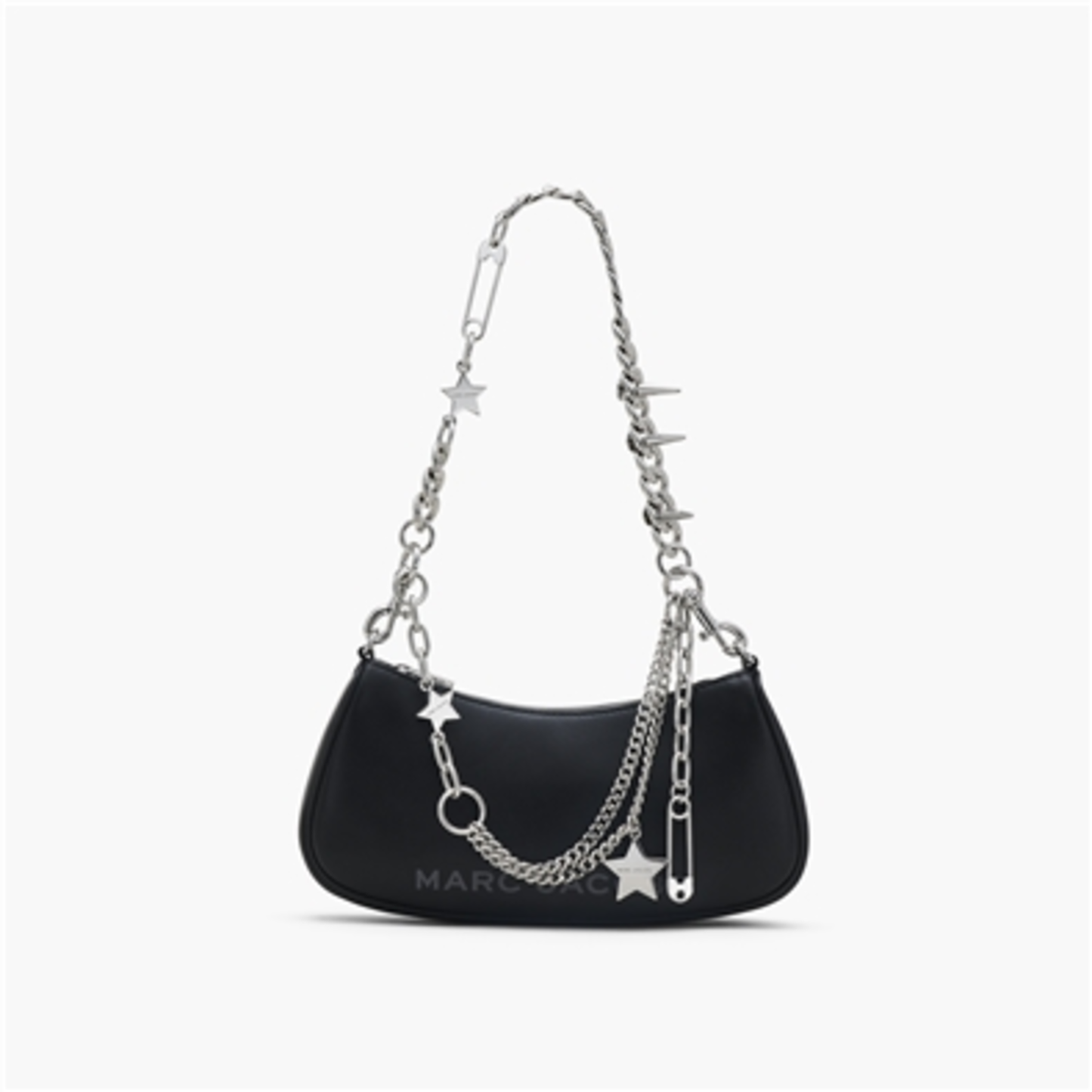 THE STAR CHARM SHOULDER BAG, BLACK