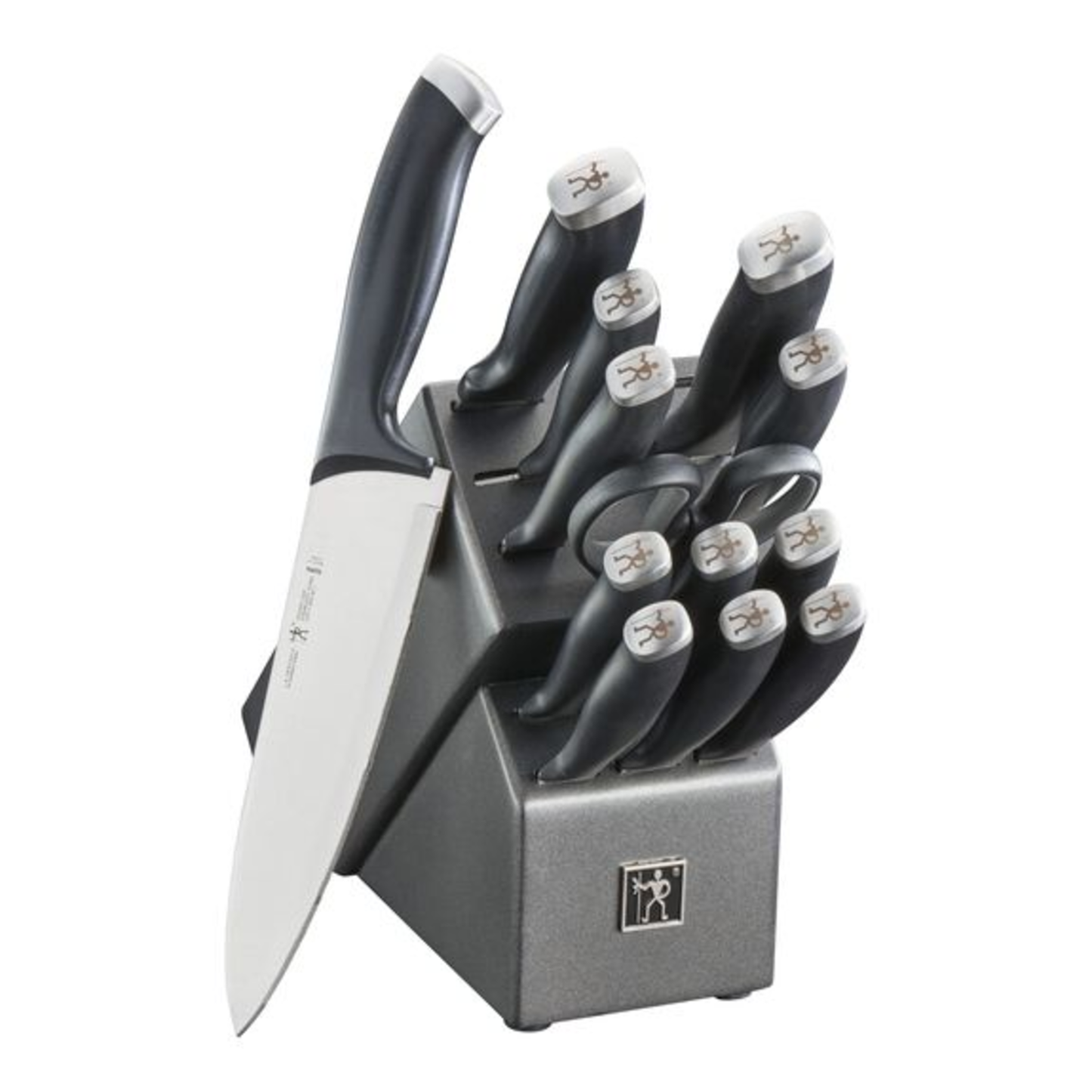 HENCKELS SILVERCAP 14PC KNIFE BLOCK SET