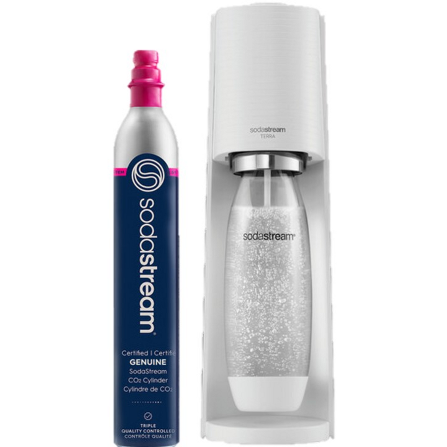 SODASTREAM TERRA STARTER KIT - WHITE