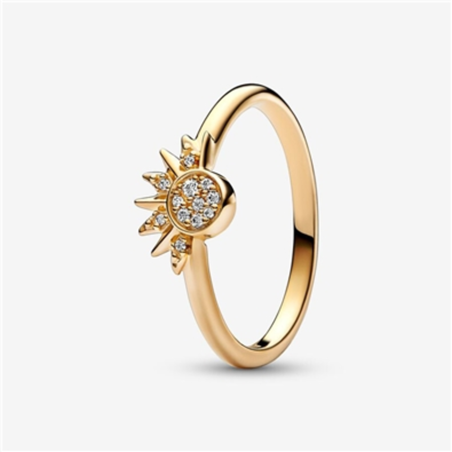CELESTIAL SPARKLING SUN RING, 8.5