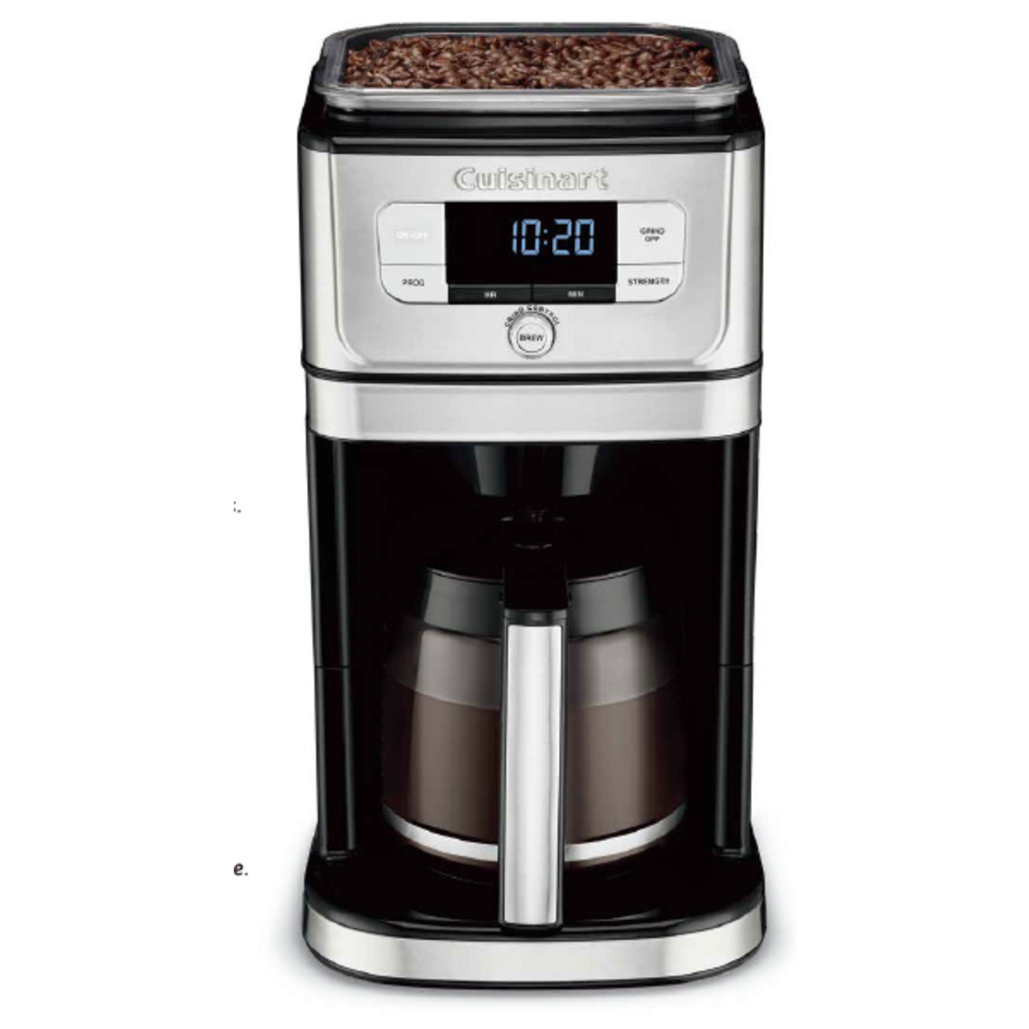 CUISINART 12-CUP FULLY AUTOMATIC BURR GRIND & BREW