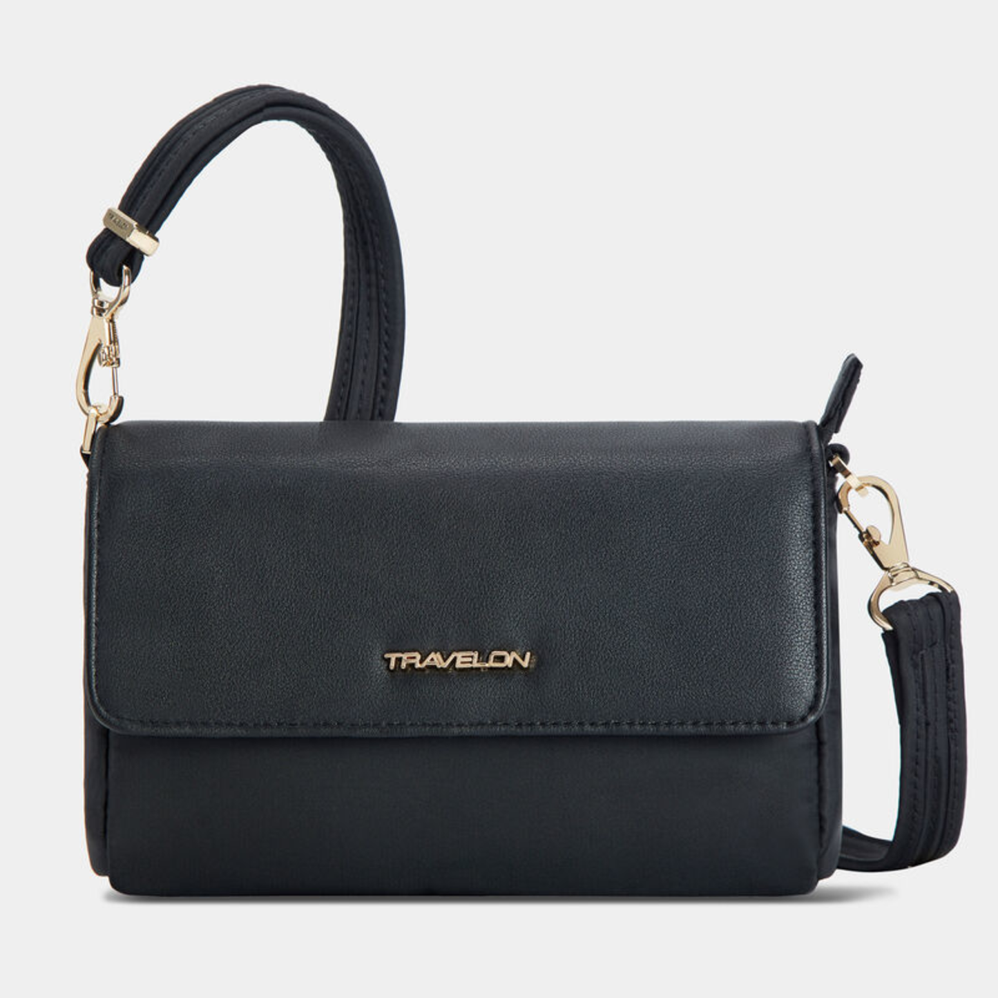 ADDISON ANTI-THEFT CONVERTIBLE BELT BAG - (BLACK)