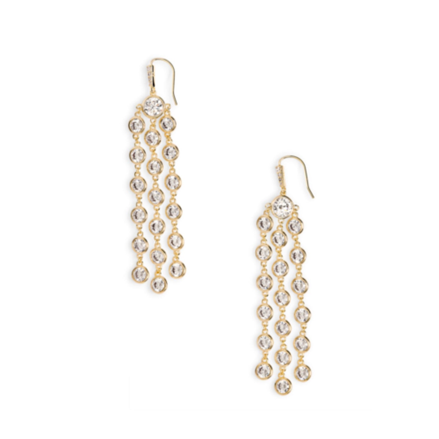 KENDRA SCOTT DAYA STATEMENT EARRINGS IN GOLD
