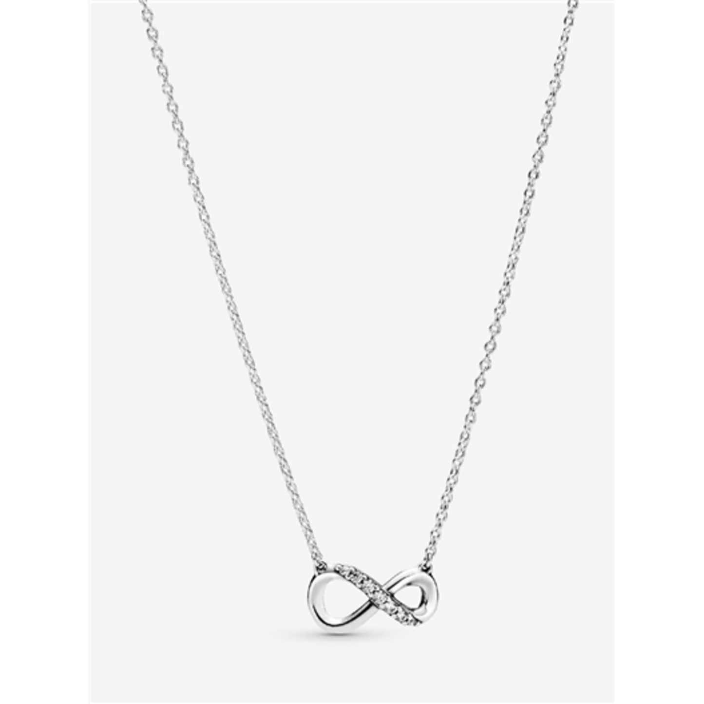 SPARKLING INFINITY COLLIER NECKLACE, 19.7