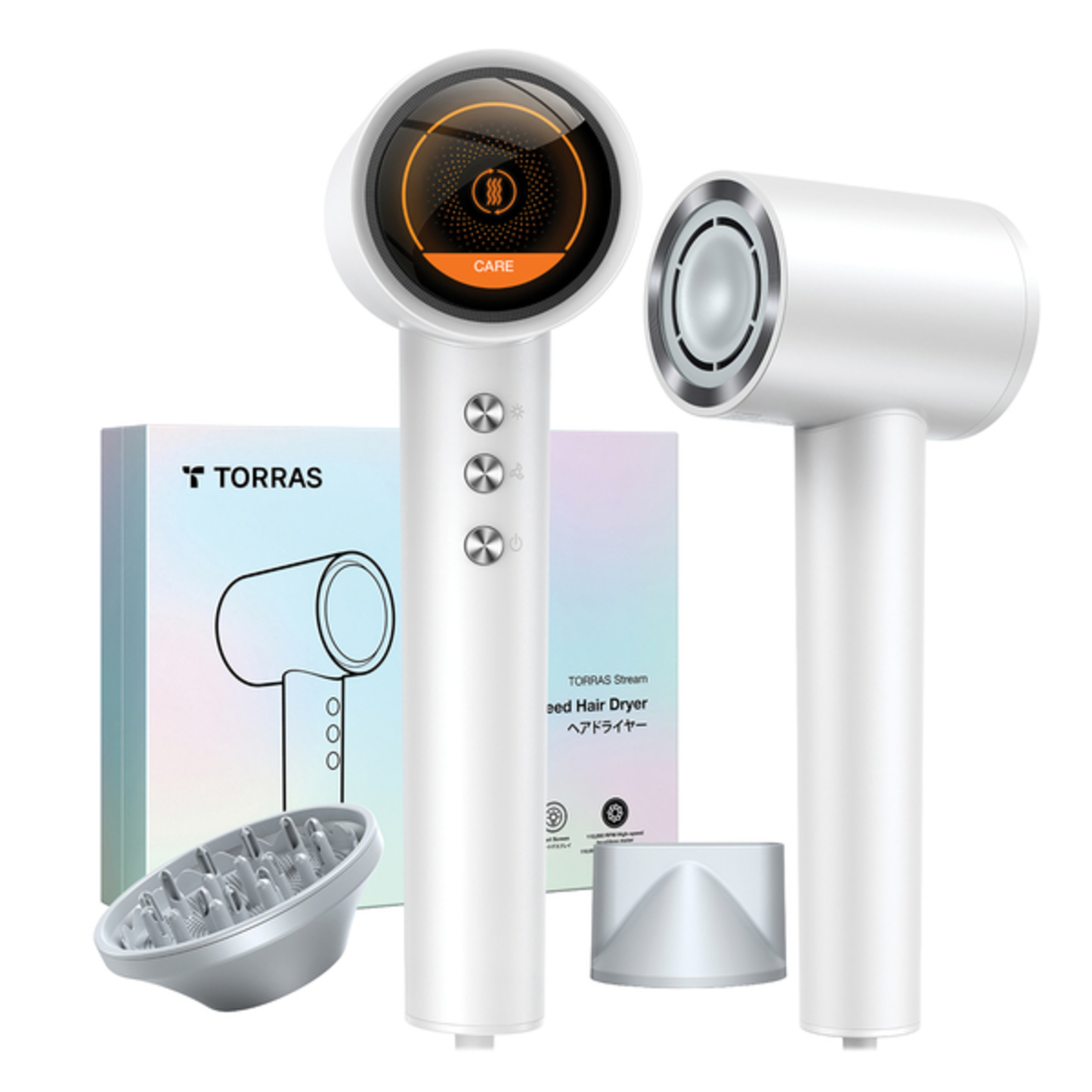 STRM HI SPD HAIR DRYR WHT