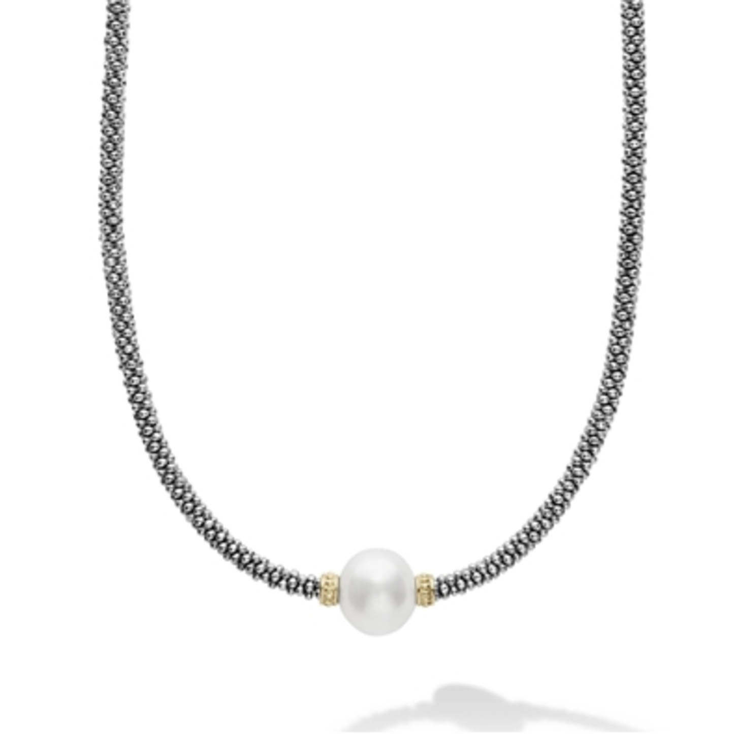 CAVIAR PEARL NECKLACE, 16"