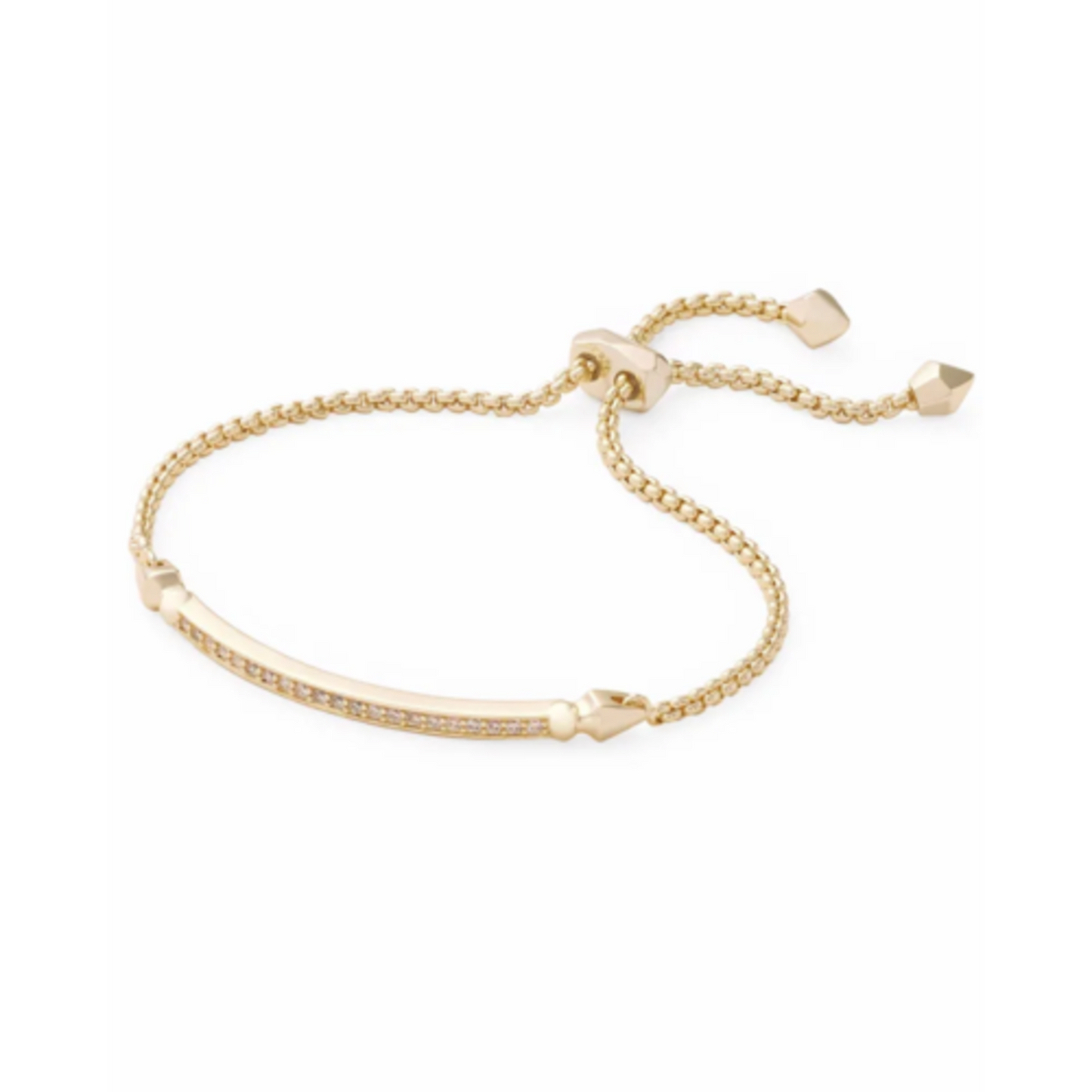 KENDRA SCOTT OTT ADJUSTABLE CHAIN BRACELET IN GOLD