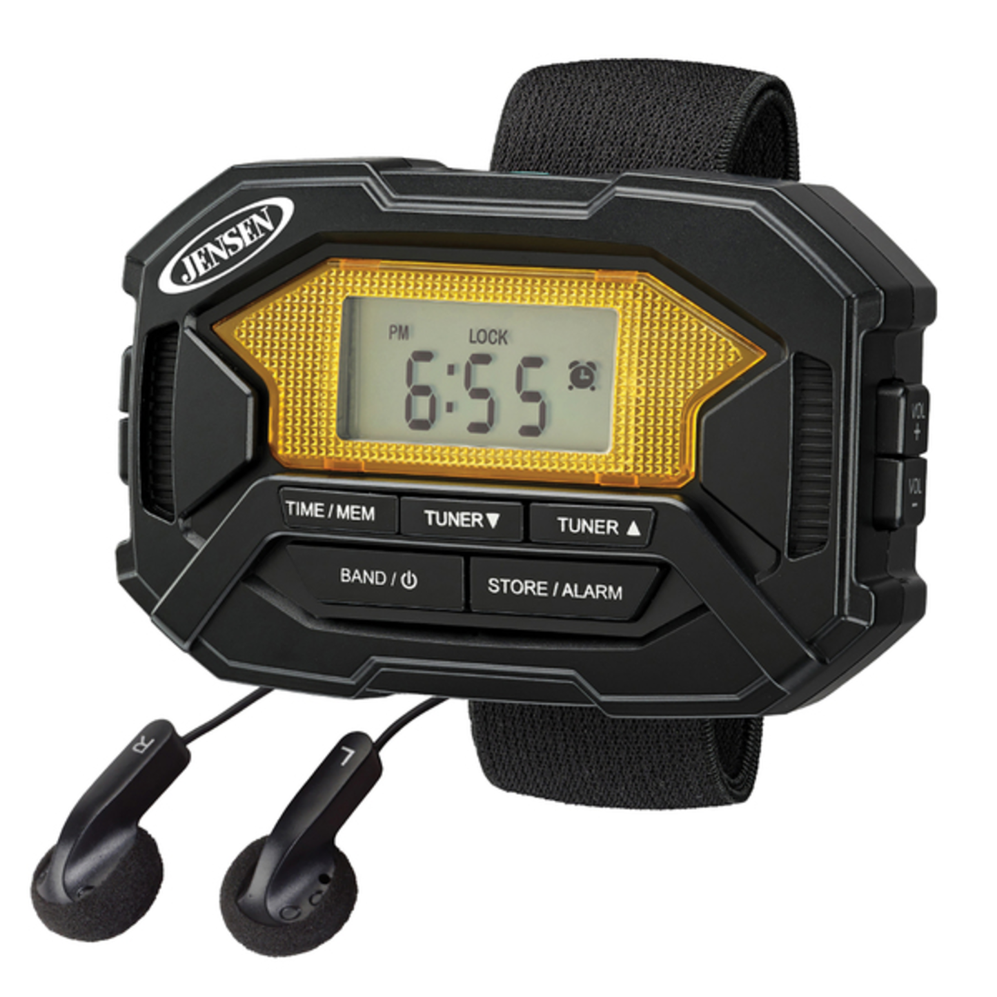 DIG ARMBAND RADIO W/CLOCK