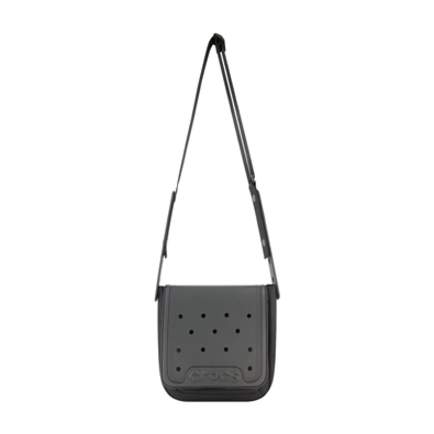 CLASSIC CROSSBODY WITH FRONT FLAP, BLACK