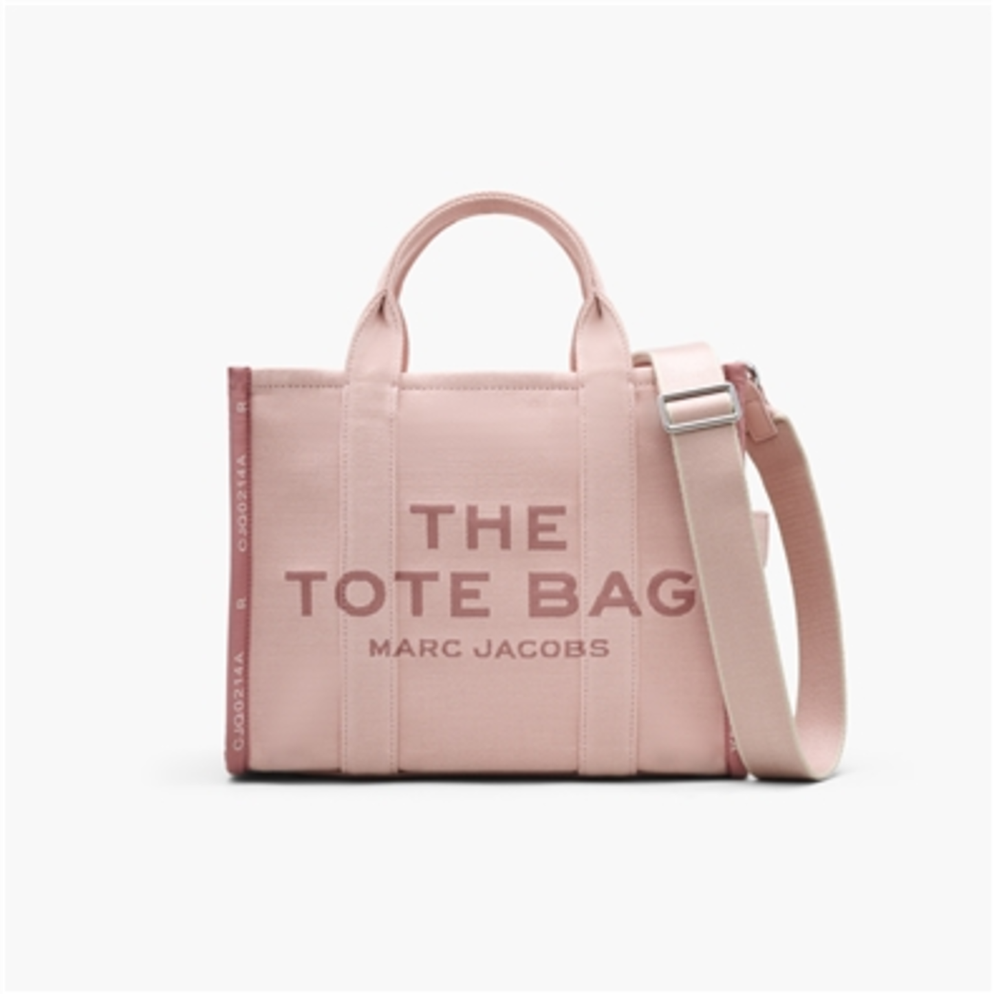 THE JACQUARD MEDIUM TOTE BAG, ROSE