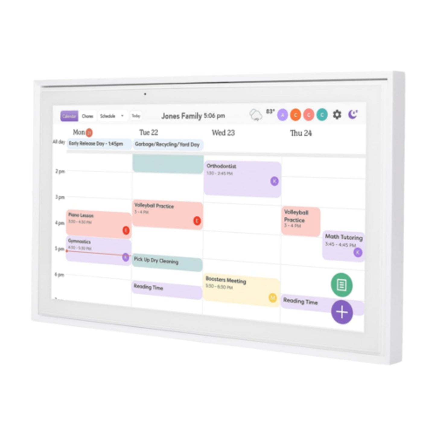 SKYLIGHT 15-INCH DIGITAL CALENDAR FRAME