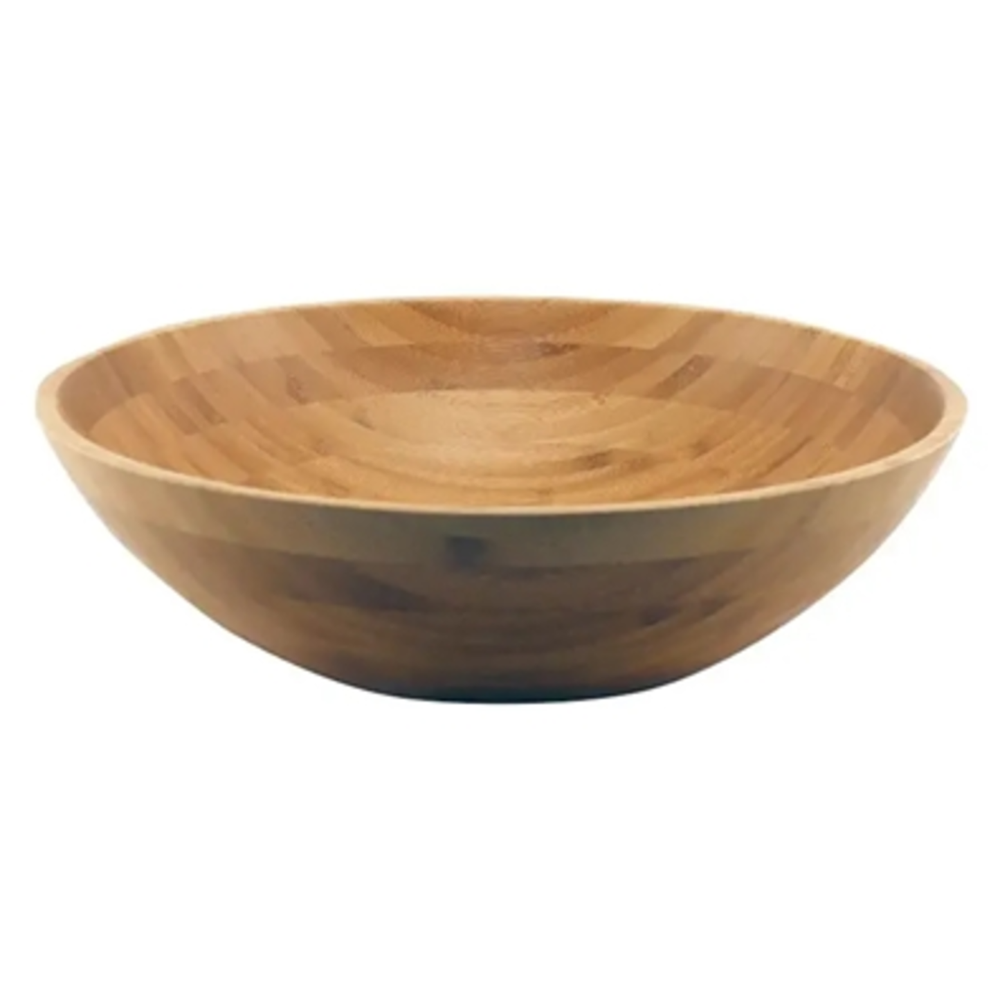 BAMBOO SALAD BOWL, NATURAL, 14''