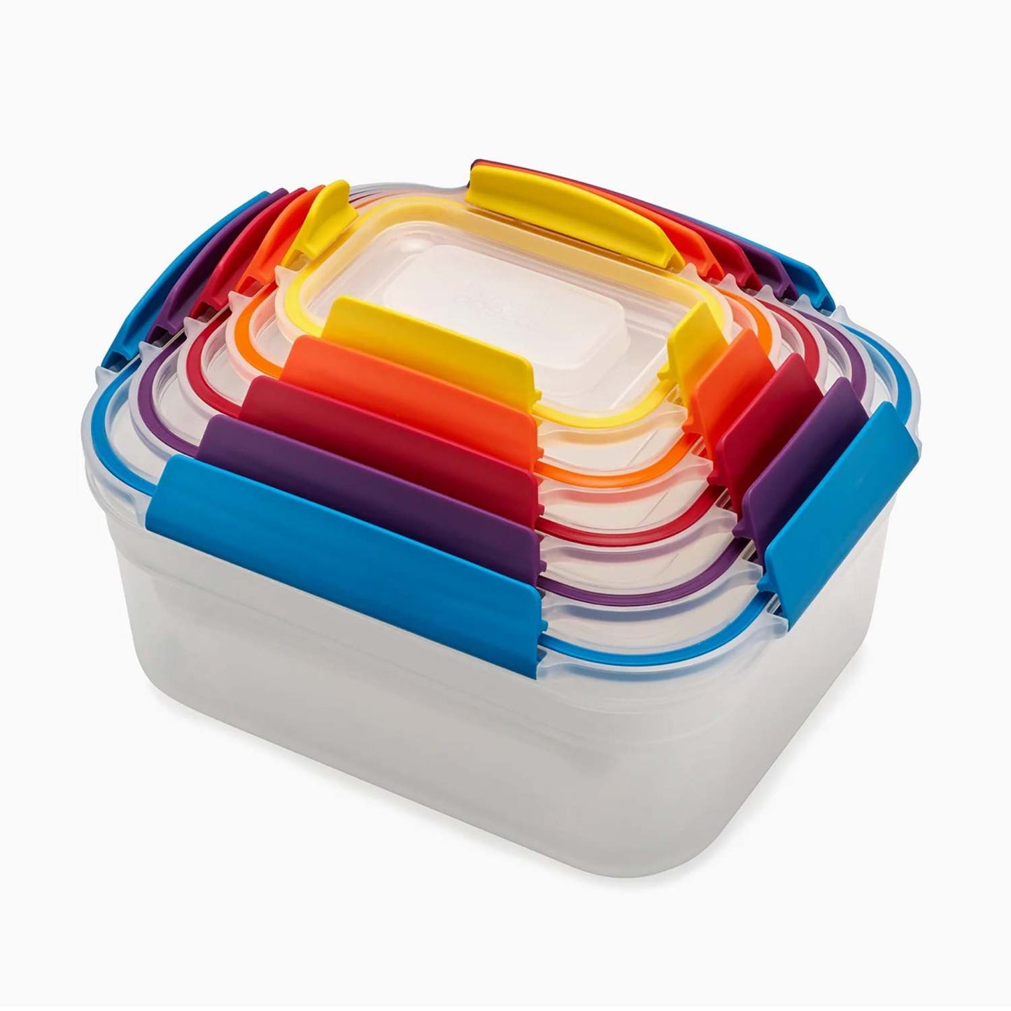 10PC NEST LOCK MULTI-COLOR CONTAINER SET