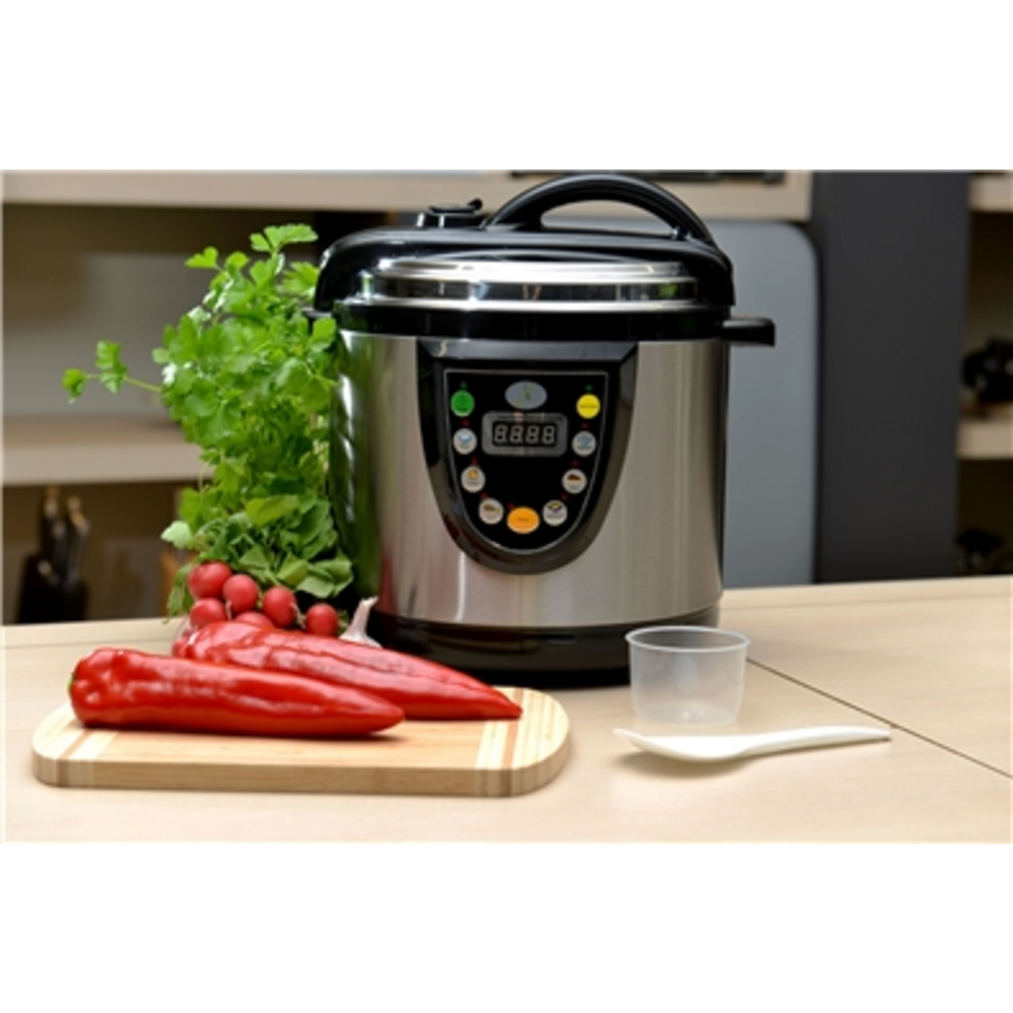 ELECTRIC PRESSURE COOKER, BLACK
