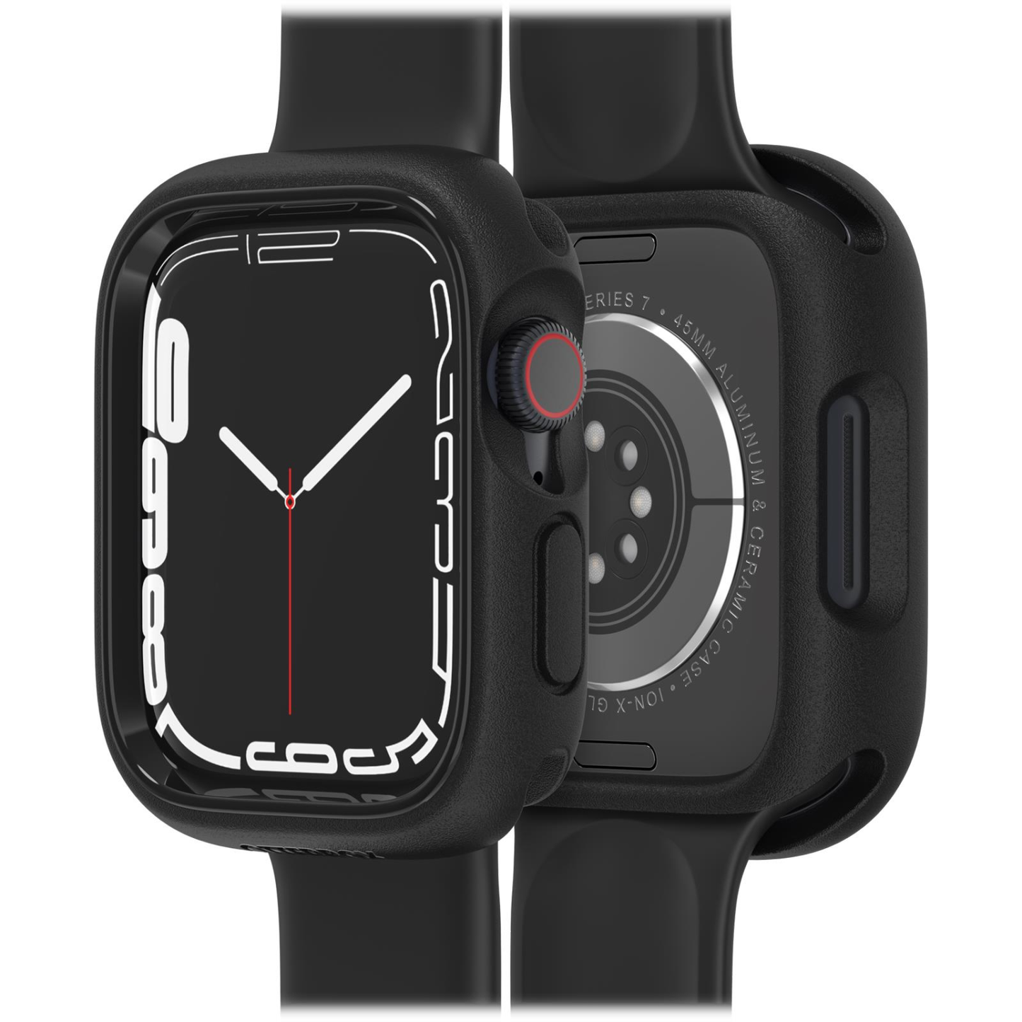 OTTERBOX EXO EDGE APPLE WATCH SERIES 9/8/7 45MM CASE - BLACK