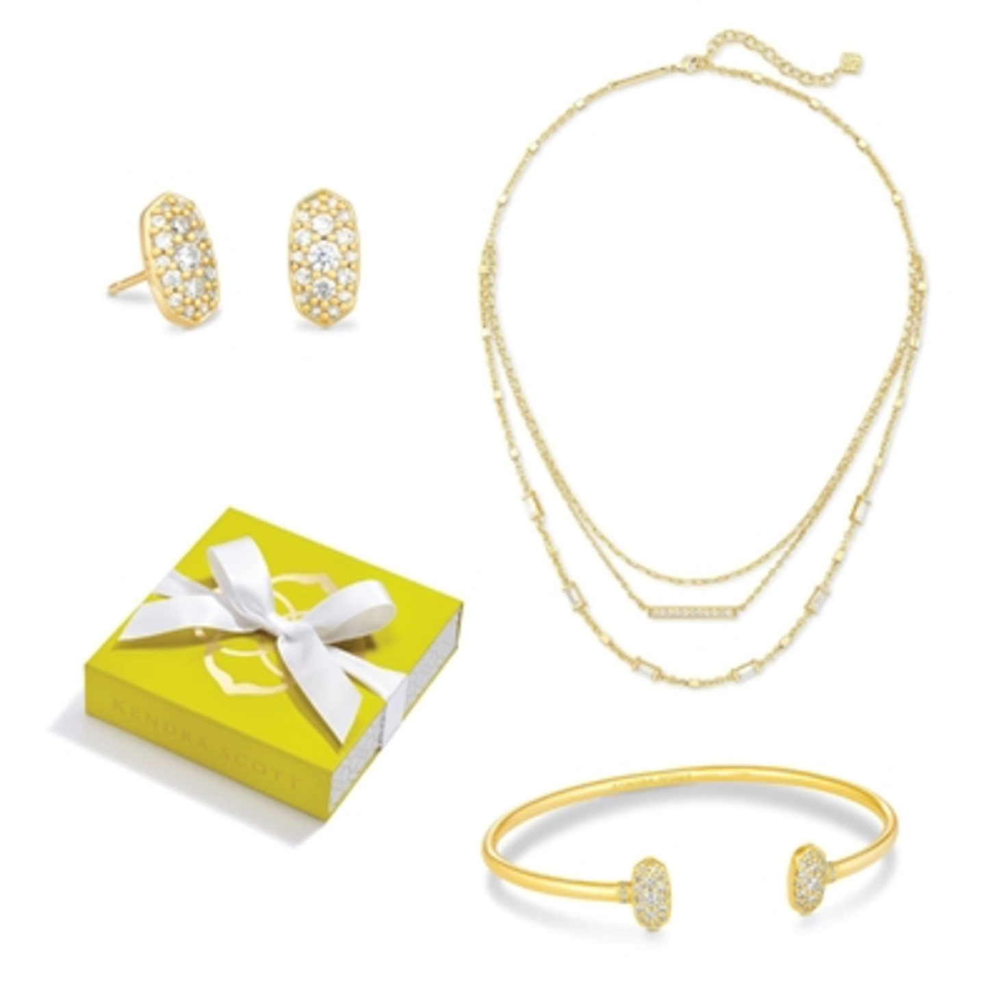 ADDISON/GRAYSON GOLD 3PC SET, GOLD