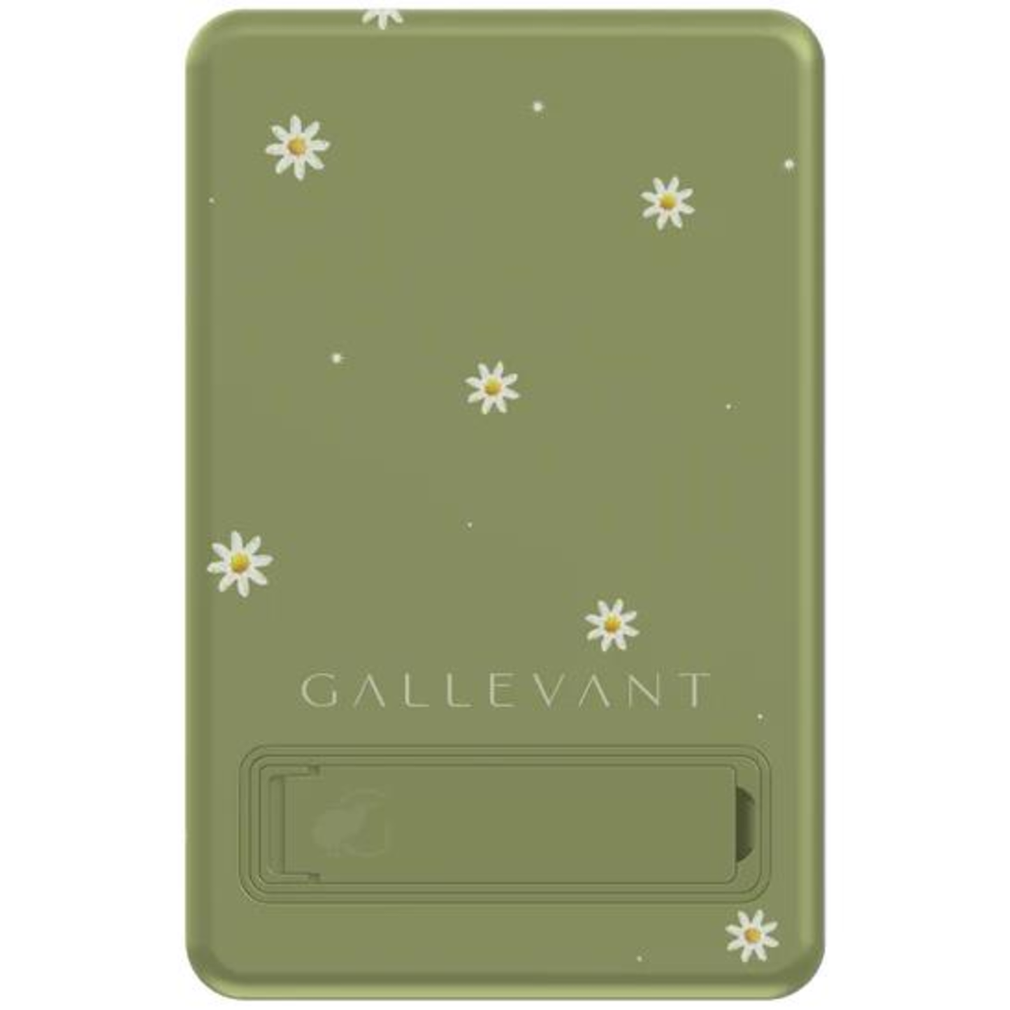 GALLEVANT MAGCHARGE 5000MAH WIRELESS POWER BANK WITH KICKSTAND - DAISY