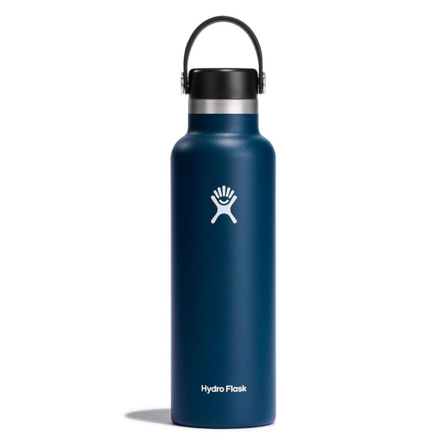 HYDRO FLASK 21 OZ. STANDARD MOUTH BOTTLE W/FLEX CAP - INDIGO
