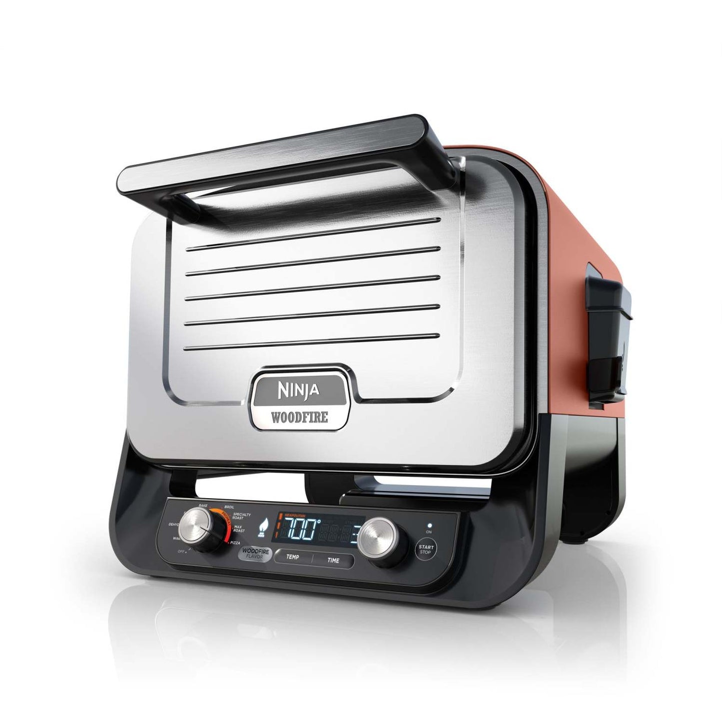 WOODFIRE 8-IN-1 OUTDOOR PIZZA OVEN RED