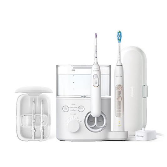 POWER FLOSSER 7000 & EXPERTCLEAN 7300 TOOTHBRUSH SYSTEM