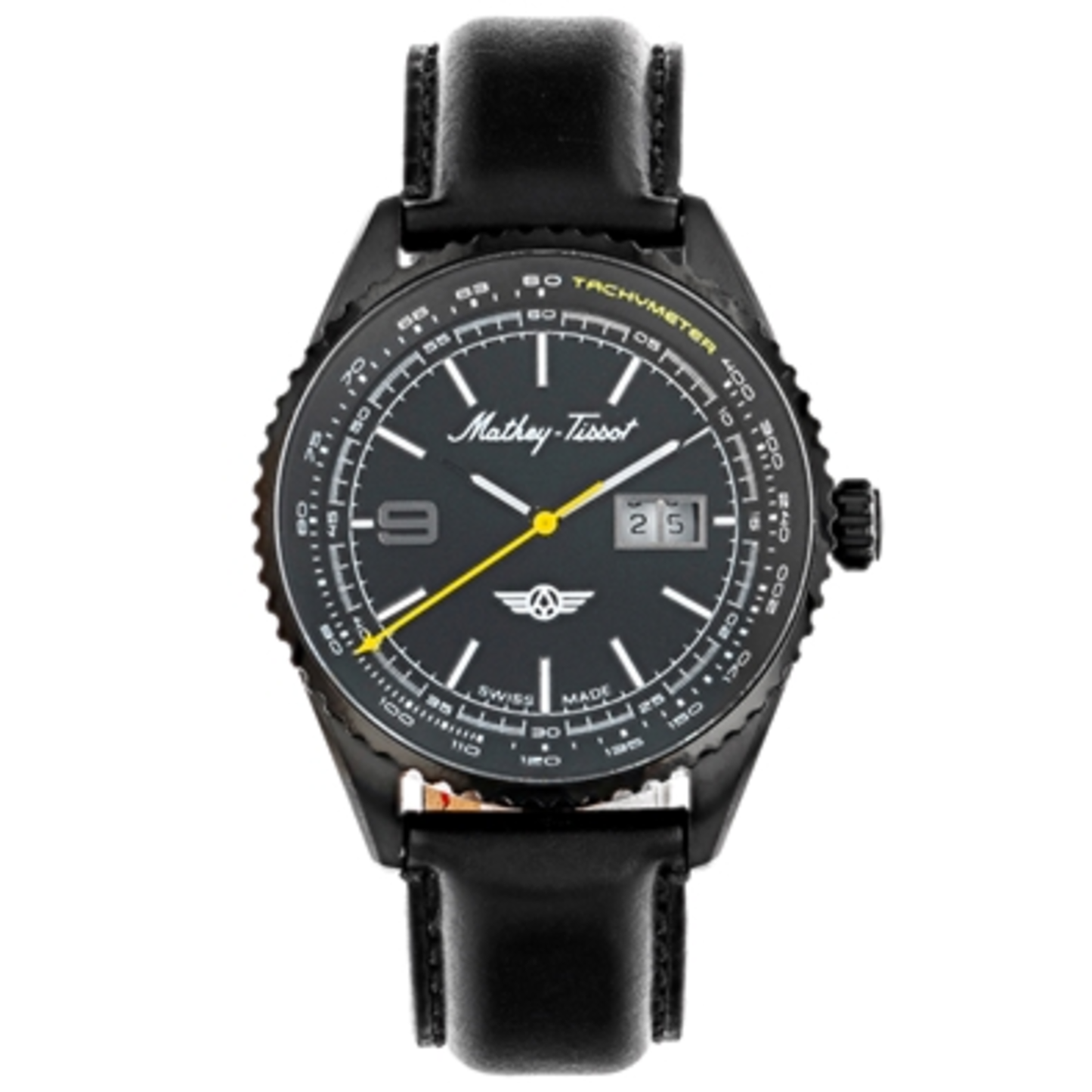 ATLAS DATE WATCH, BLACK, STANDARD