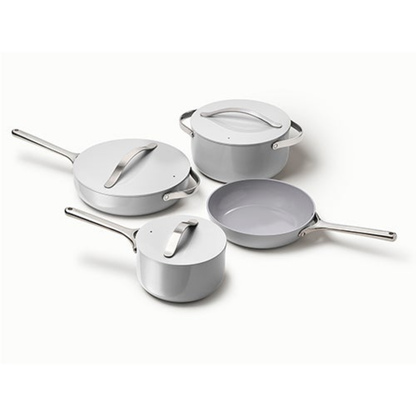 NON-TOXIC NONSTICK CERAMIC COOKWARE SET GRAY