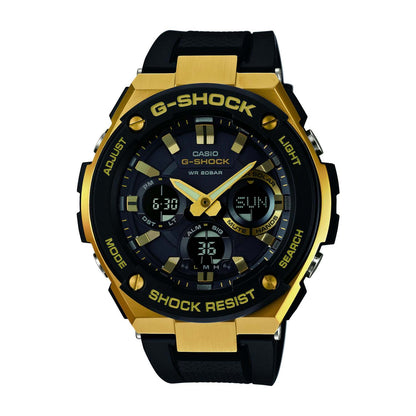 G-SHOCK G-STEEL SOLAR WATCH BLACK/GOLD