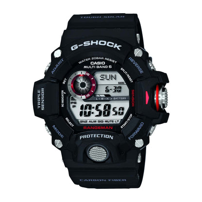 G-SHOCK RANGEMAN SOLAR TRIPLE SENSOR WATCH BLACK