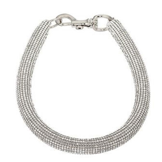 BOLSTER NECKLACE CRYSTAL