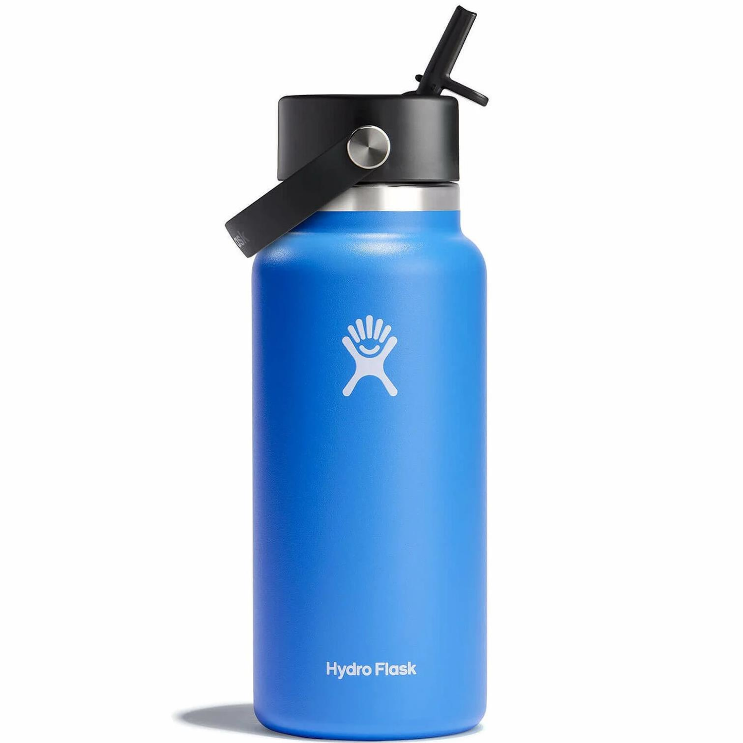 HYDRO FLASK 32 OZ. WIDE MOUTH BOTTLE W/FLEX STRAW CAP - CASCADE