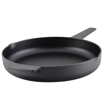 12" PRE-SEASONED CAST IRON FRYING PAN