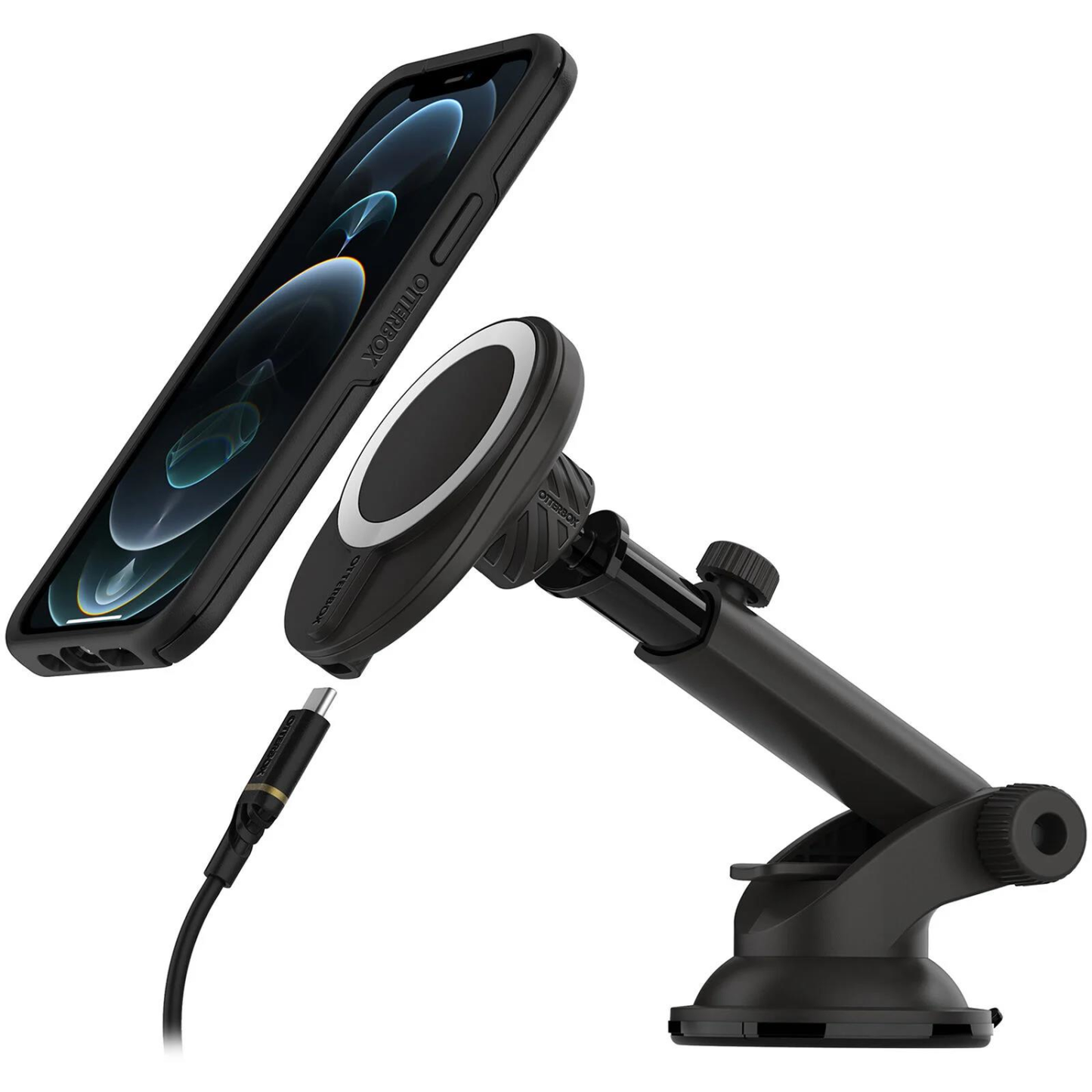 OTTERBOX WIRELESS CHARGER DASH & WINDSHIELD MOUNT FOR MAGSAFE (7.5W) - RADIANT NIGHT