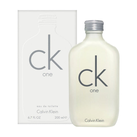 CALVIN KLEIN UNISEX CK ONE EAU DE TOILETTE - 6.7 FL OZ