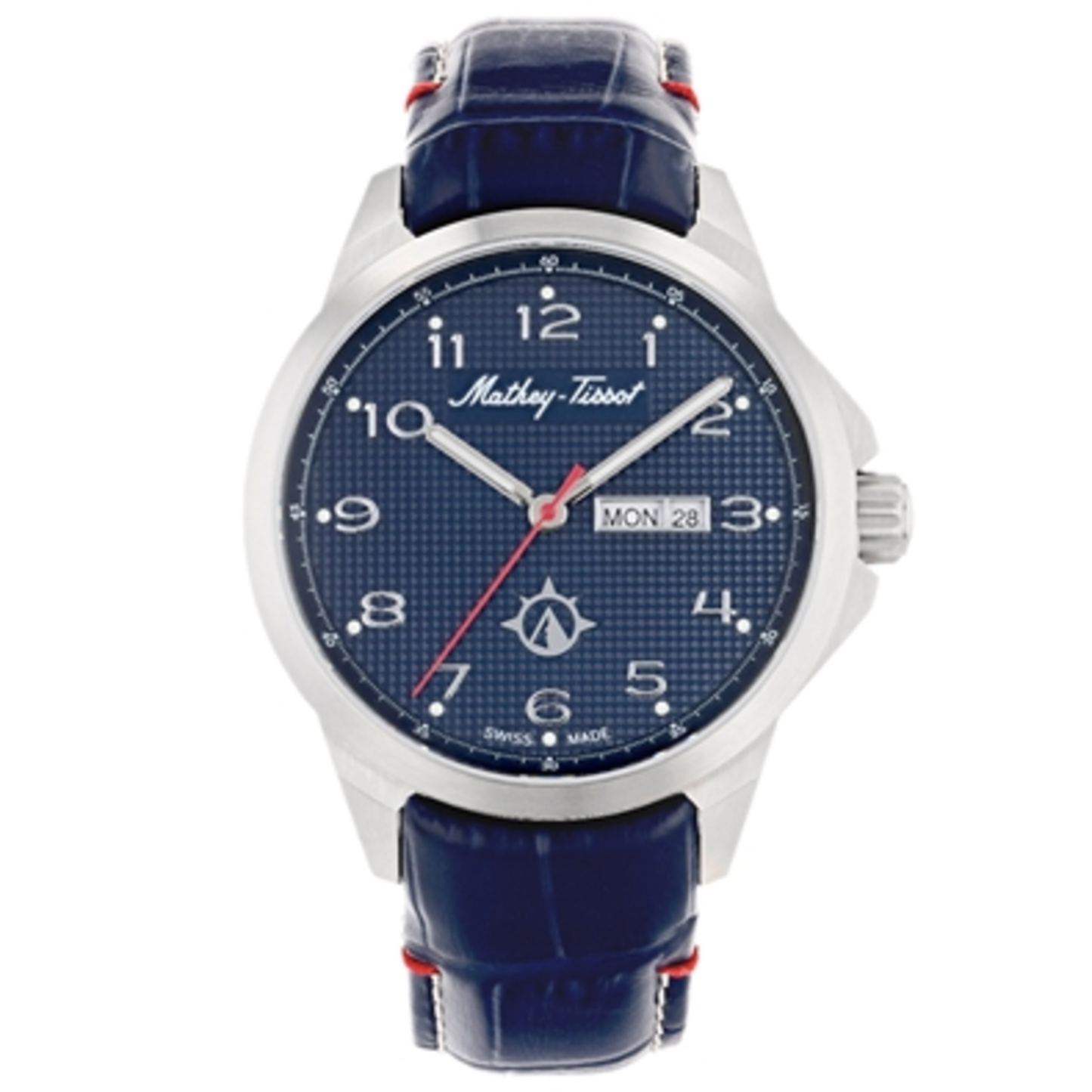 EXCALIBUR DATE WATCH, BLUE, STANDARD