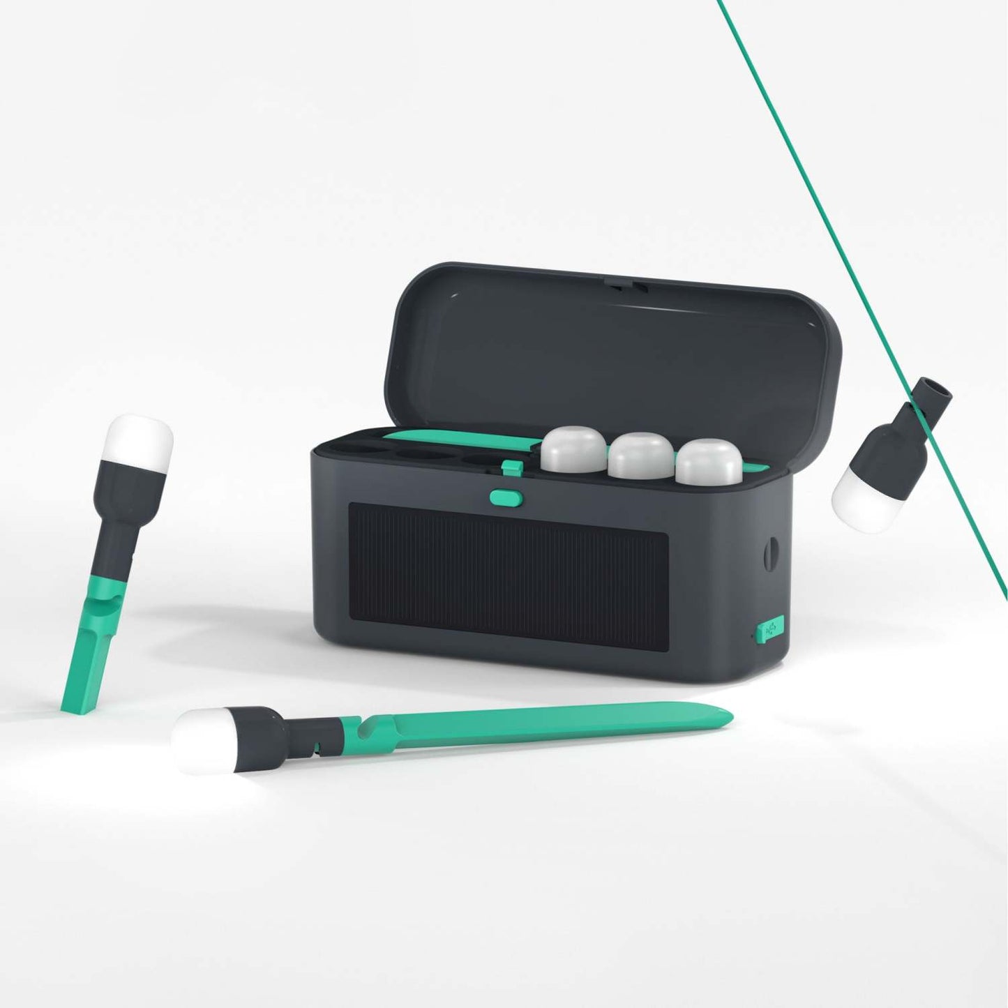 SITE LIGHTS SET OF 6 SOLAR LIGHTS