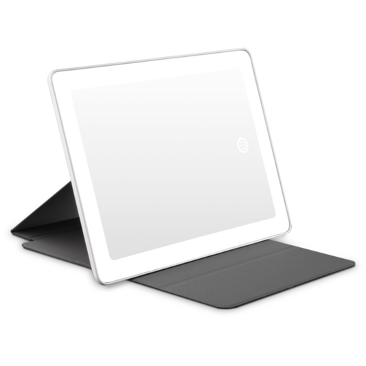 CONAIR REFLECTIONS LED LIGHTED MAKEUP MIRROR WITH 5X SPOT MAGNIFICATION - WHITE