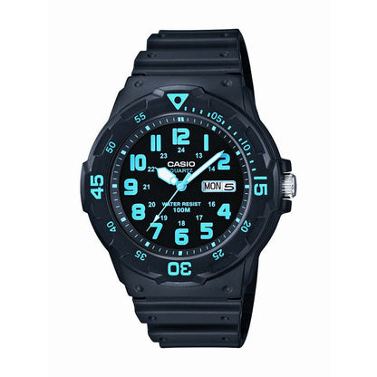 CLASSIC DIVER ANALOG RESIN WATCH BLACK