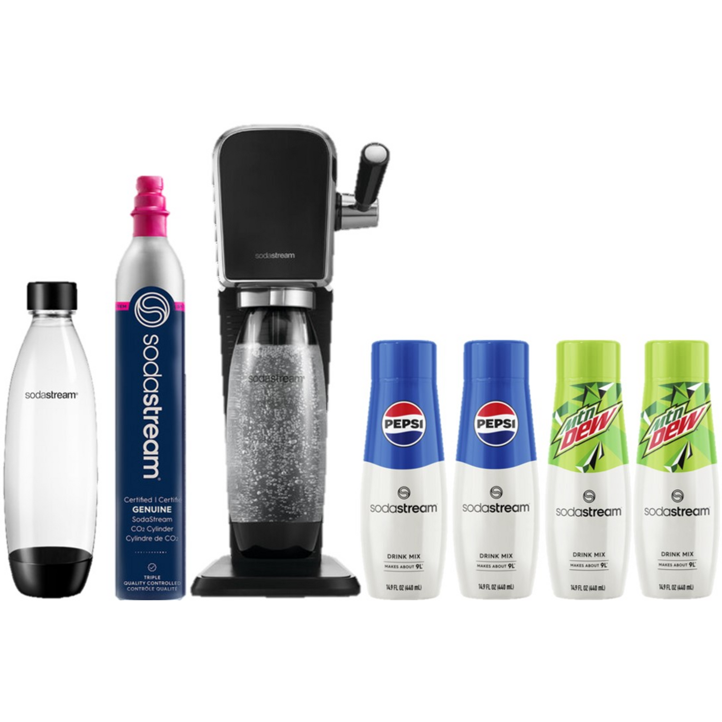 SODASTREAM ART BUNDLE KIT - BLACK