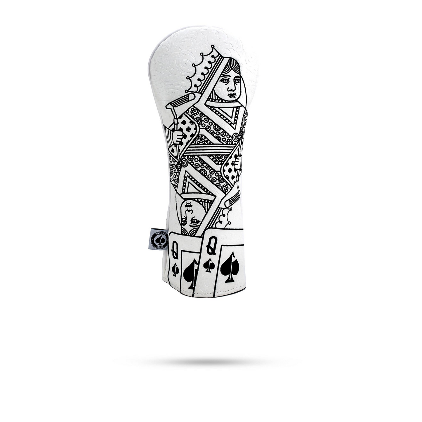 WHITE OUT QUEEN OF SPADES - FAIRWAY COVER