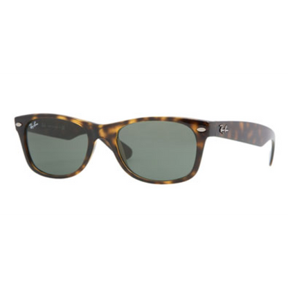 NEW WAYFARER UNISEX NON-POLAR SUNGLASSES, TORTOISE/CRYSTAL GREEN, 52