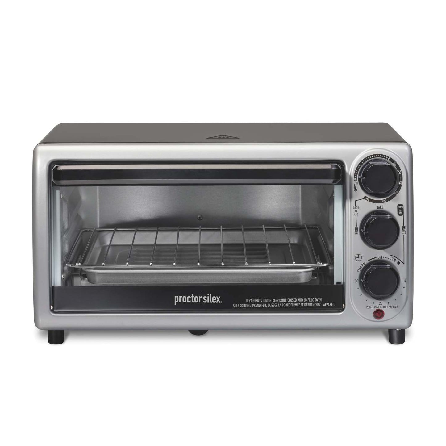 MODERN 4 SLICE TOASTER OVEN