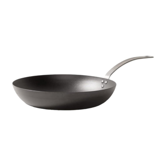 MADE IN 12-INCH BLUE CARBON STEEL SEASONED FRYING PAN