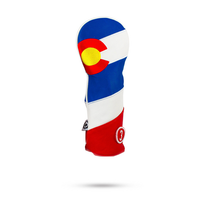 COLORADO STATE FLAG - FAIRWAY COVER