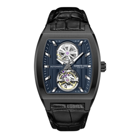 MEN'S AUTOMATIC MVT WATCH, BLACK, STANDARD