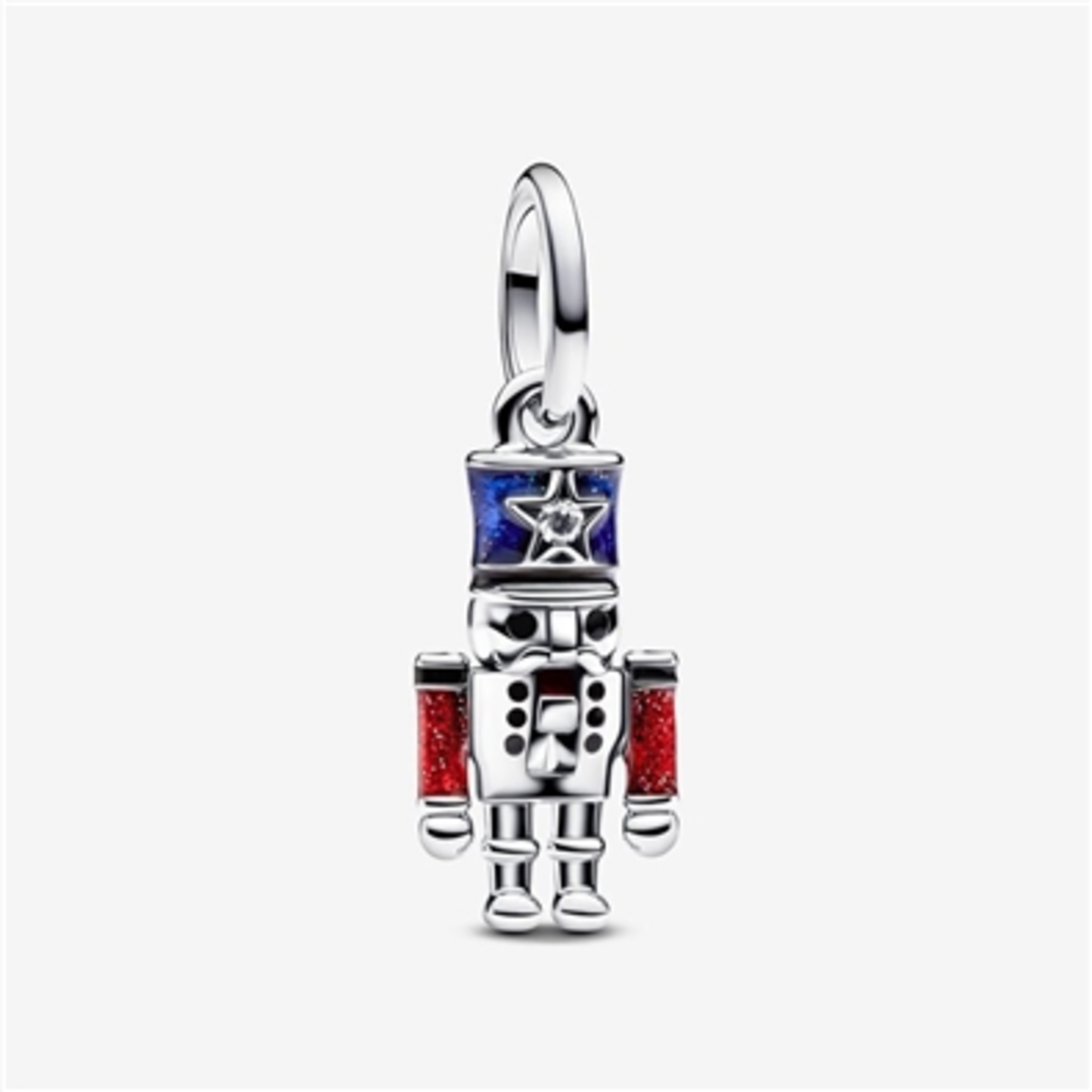 MOVEABLE NUTCRACKER DANGLE CHARM