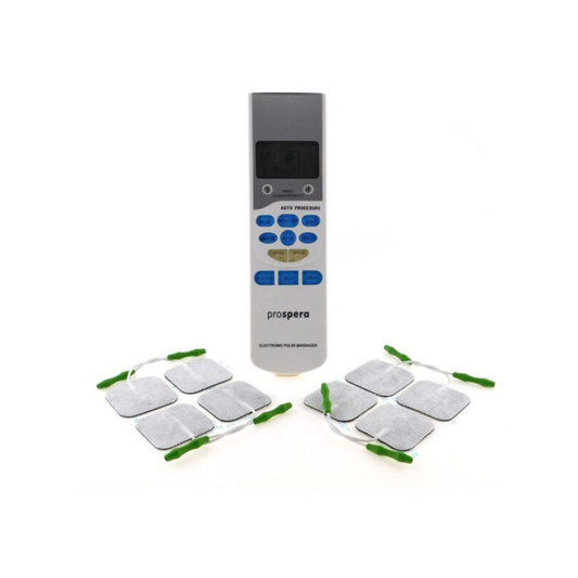 ELECTRONIC PULSE MASSAGER EXTRA VALUE WITH 8 REFILL PADS