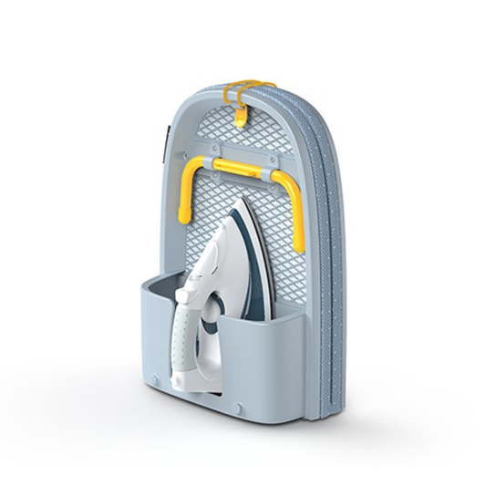 POCKET TABLETOP FOLDING IRONING BOARD GRAY