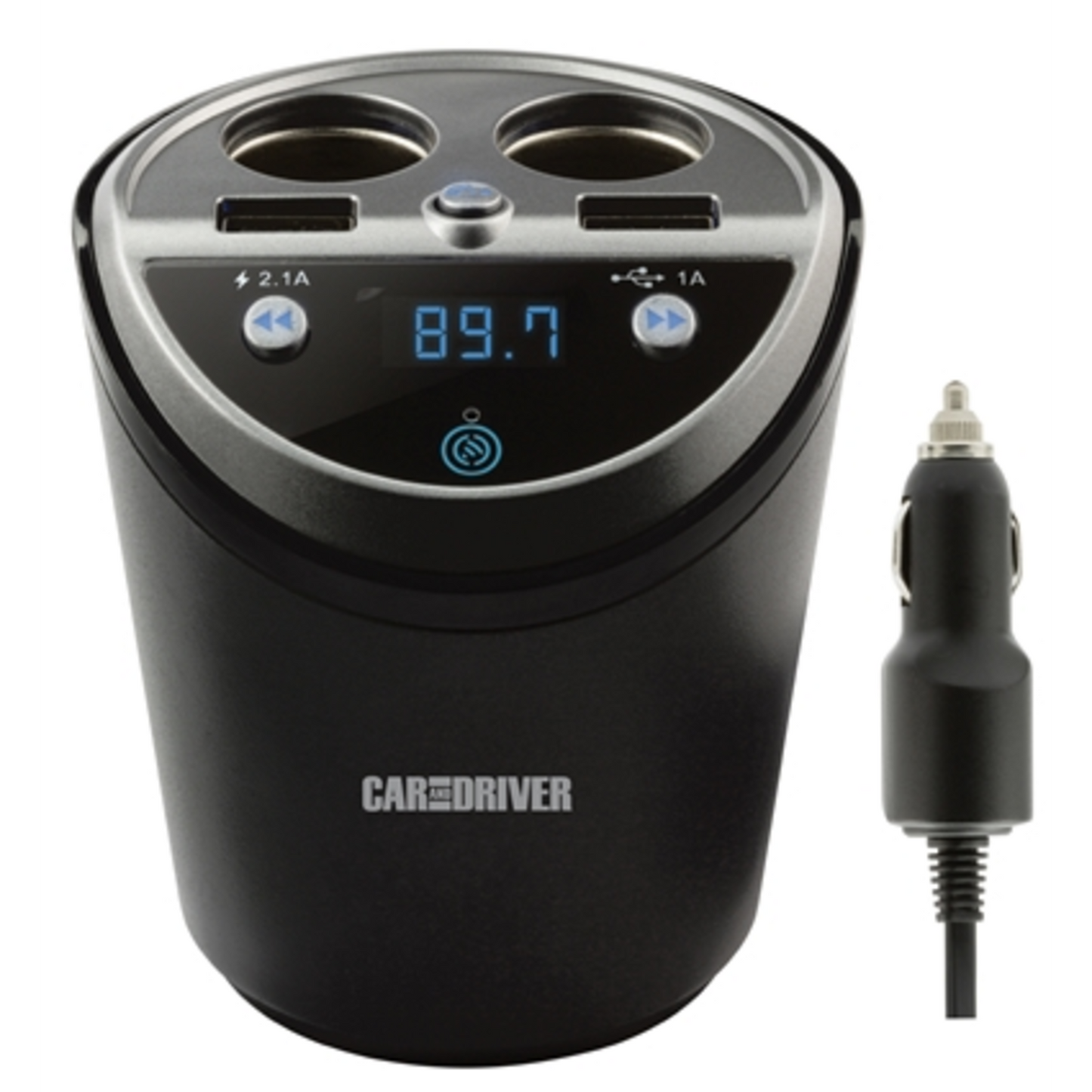 USB MULTI POWER CAR STATION, BLACK