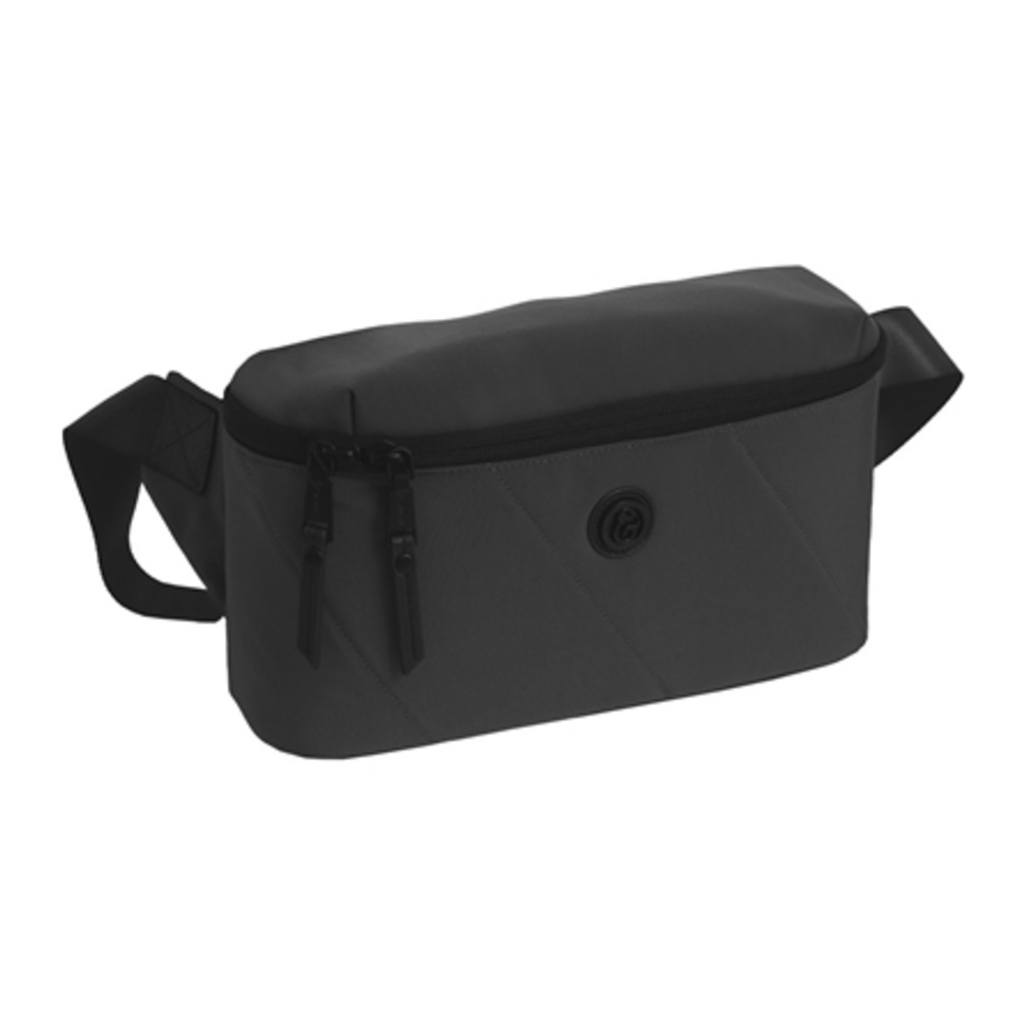 PASSPORT SLING RFID BLOCKING TRAVEL POUCH BAG, BLACK, 15"