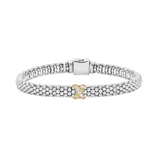 DIAMOND LUX SINGLE X BRACELET